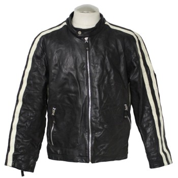 House of D David Duchovny Motorcycle Leather Jacket
