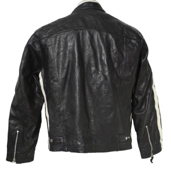 House of D David Duchovny Motorcycle Leather Jacket
