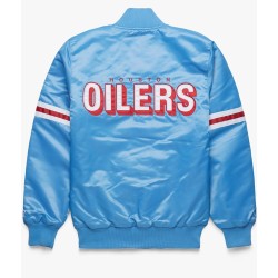 Houston Oilers Satin Jacket