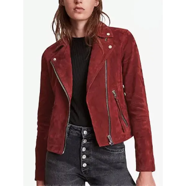 How I Met Your Father Red Biker Jacket How I Met Your Father Red Biker Jacket