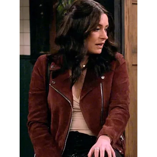 How I Met Your Father Red Biker Jacket How I Met Your Father Red Biker Jacket