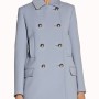 How To Get Away With Murder Aja Naomi King Light Blue Coat