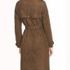 How To Get Away With Murder Karla Souza Suede Leather Coat