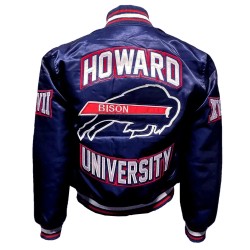 Howard University Bison Blue Jacket
