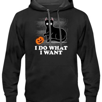 I Do What I Want Halloween Hoodie