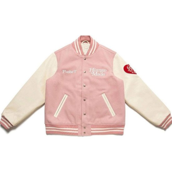 I Know Nigo Human Made Varsity Jacket