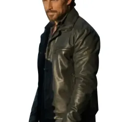 Inganno 2024 Giacomo Gianniotti Leather Jacket