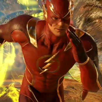 Injustice 2 Video Game Flash Leather Jacket