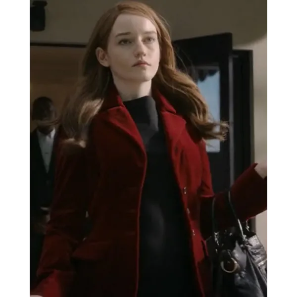 Inventing Anna Delvey Red Velvet Blazer Inventing Anna Delvey Red Velvet Blazer