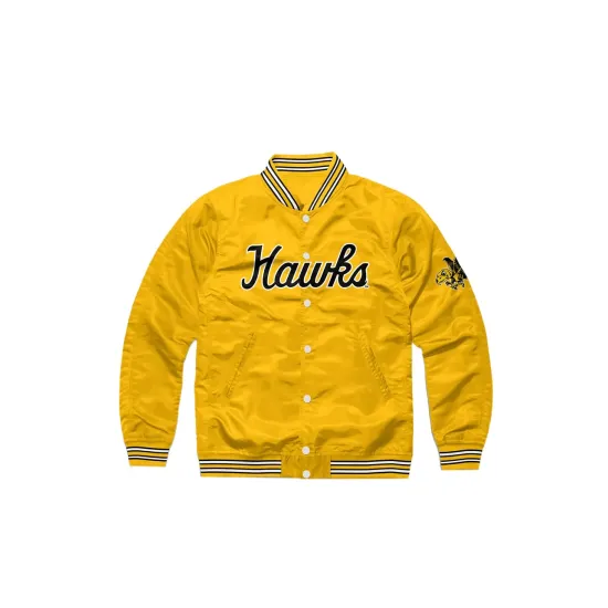 Iowa Hawks Height Varsity Jacket