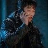 Ahn Bo Hyun Itaewon Class Leather Jacket with Hood Ahn Bo Hyun Itaewon Class Leather Jacket with Hood