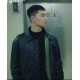 Park Seo Joon Itaewon Class Black Leather Jacket