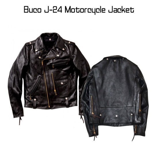 Biker J-24 Cow-Hide Leather Jacket