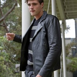 The Kissing Booth 2 Jacob Elordi Back Leather Jacket