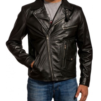 James Franco Black Leather Jacket
