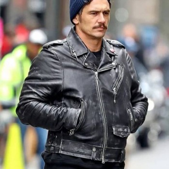 James Franco The Deuce Motorcycle Leather Jacket