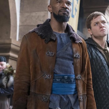 Little John Robin Hood Jamie Foxx Trench Coat