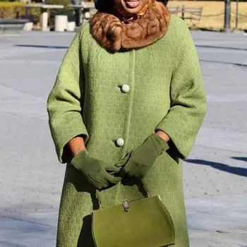 Jennifer Hudson Respect Green Coat