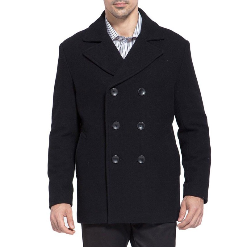 My Dad's Christmas Date Jeremy Piven Wool Peacoat