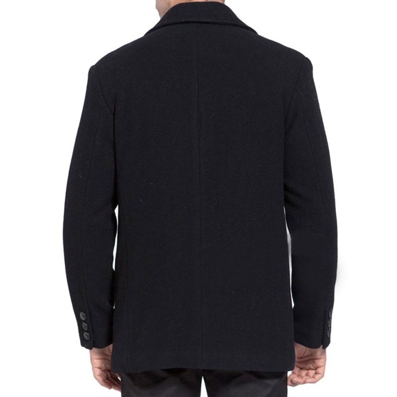 My Dad's Christmas Date Jeremy Piven Wool Peacoat My Dad's Christmas Date Jeremy Piven Wool Peacoat
