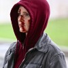 Jessica Chastain Ava Grey Cotton Jacket Jessica Chastain Ava Grey Cotton Jacket