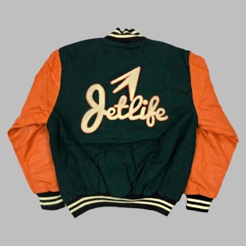 Jet Life Varsity Green Jacket