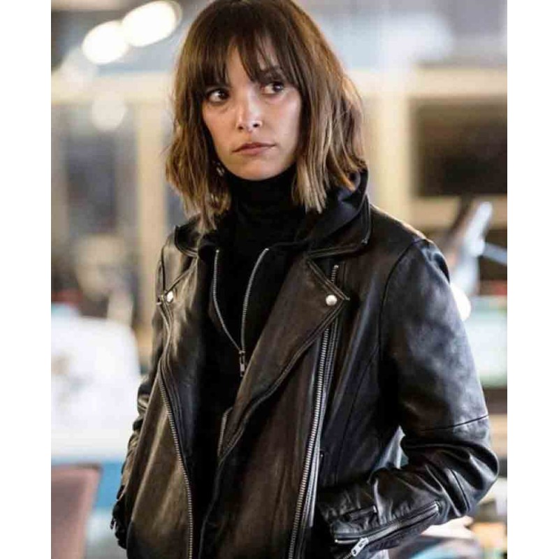 Rellik Jodi Balfour Black Leather Jacket