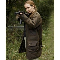 Jodie Comer Killing Eve Brown Coat