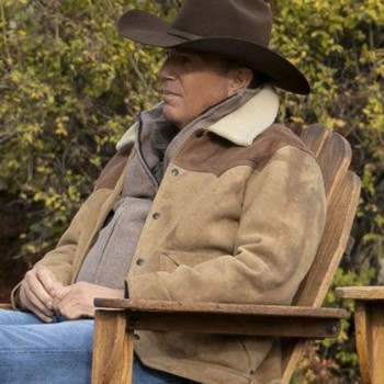 Yellowstone Season 03 Kevin Costner Suede Leather Jacket