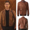 American Horror Story John Lowe Brown Leather Jacket American Horror Story John Lowe Brown Leather Jacket
