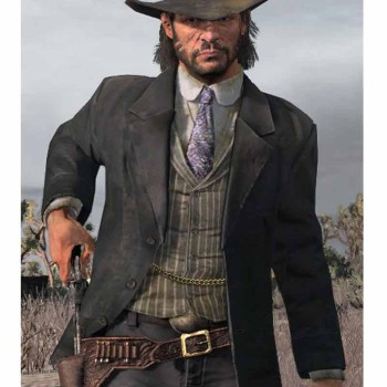 John Marston Red Dead Redemption 2 Black Blazer