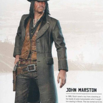 John Marston Red Dead Redemption 2 Trench Coat