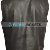Big Jake Jacob Mccandles Brown Leather Vest