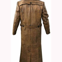 Johnny Depp Murder On The Orient Express Leather Coat