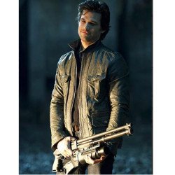 Johnny Whitworth Ghost Rider Black Leather Jacket