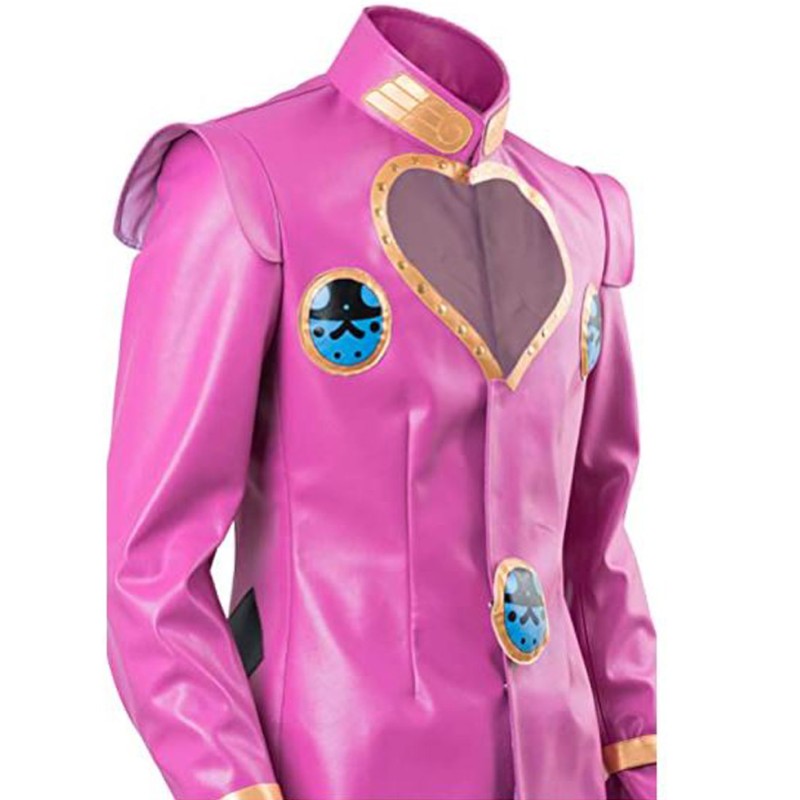 Jojo's Bizarre Giorno Pink Jacket Jojo's Bizarre Giorno Pink Jacket