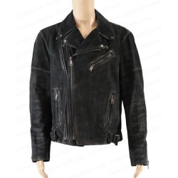 Buddy Baby Driver Jon Hamm Leather Jacket