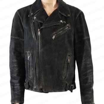 Buddy Baby Driver Jon Hamm Leather Jacket