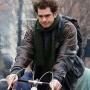 Tick Tick Boom Jon Brown Leather Jacket