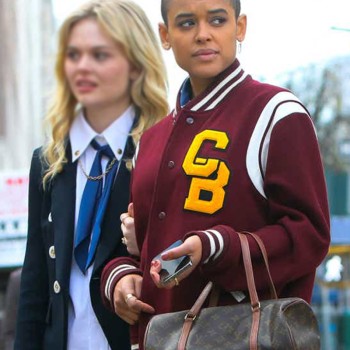Jordan Alexander Gossip Girl Letterman Jacket