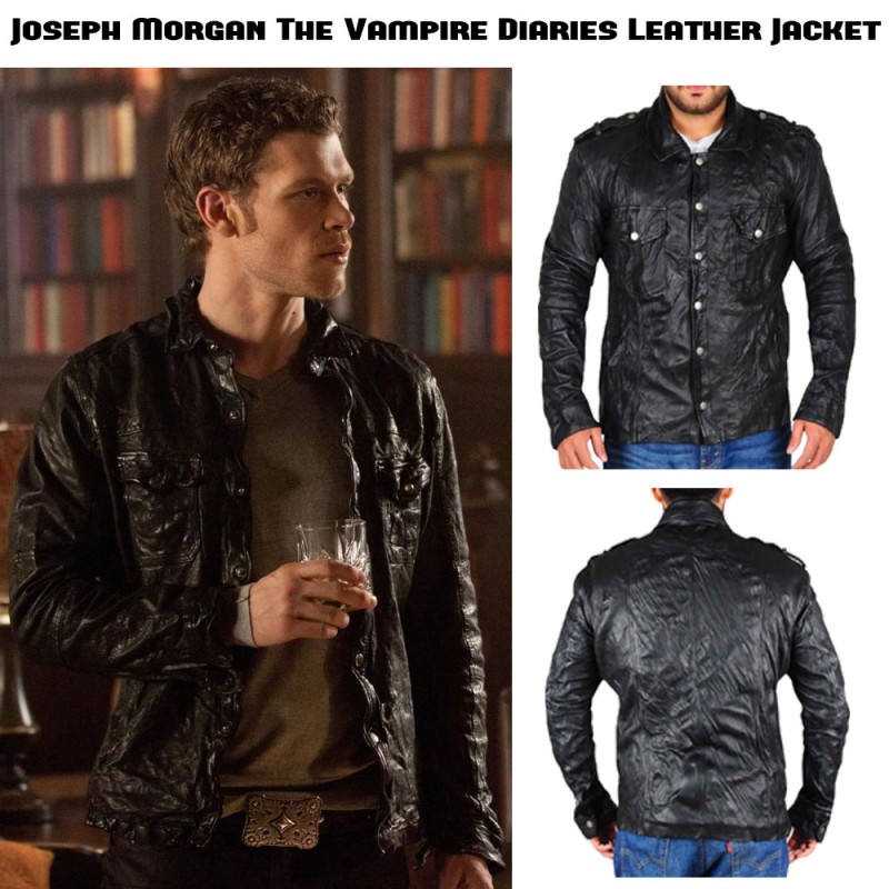 Joseph Morgan The Vampire Diaries Leather Jacket Joseph Morgan The Vampire Diaries Leather Jacket