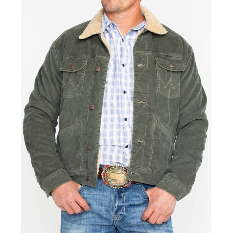 Joshua Bassett High School Musical Green Shearling Jacket