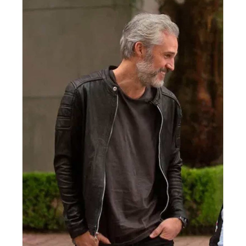 Juan Pablo Medina Dad Wanted Black Leather Jacket Juan Pablo Medina Dad Wanted Black Leather Jacket