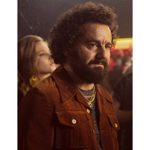 Max Casella Vinyl Brown Jacket Max Casella Vinyl Brown Jacket