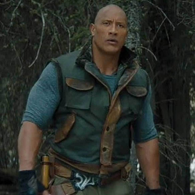 Jumanji The Next Level The Rock Leather Vest Jumanji The Next Level The Rock Leather Vest