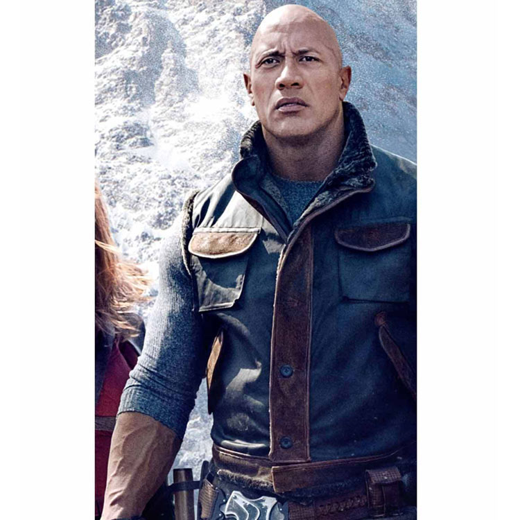 Jumanji The Next Level The Rock Leather Vest Jumanji The Next Level The Rock Leather Vest