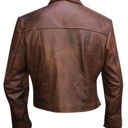 Justice League Arthur Curry Brown Leather Jacket
