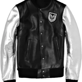 Justin Bieber Black And Silver Jacket