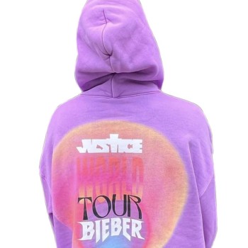 Justin Bieber Justice World Tour Hoodie