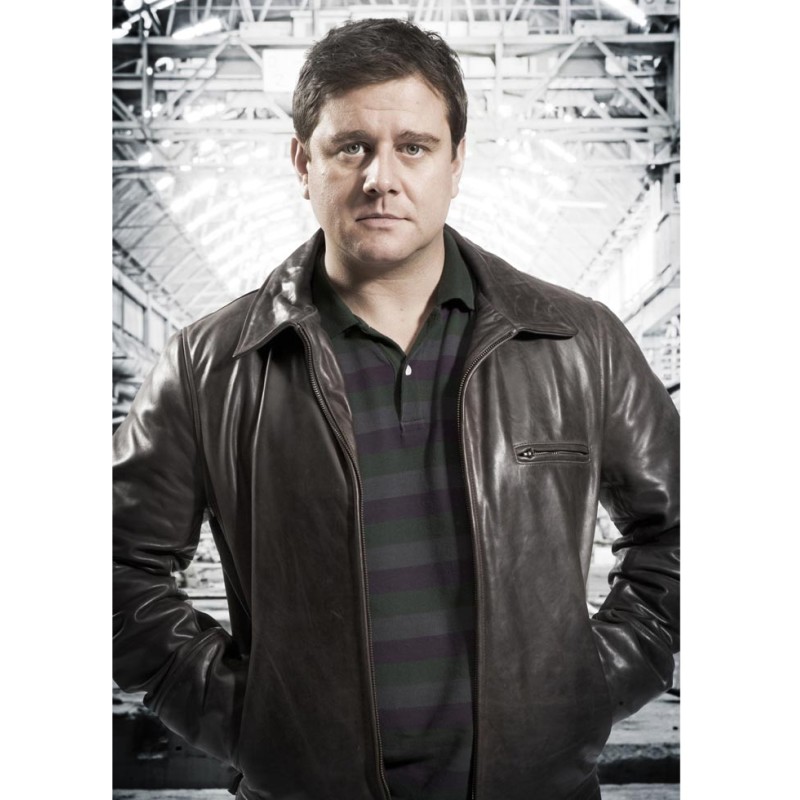 Torchwood Rhys Williams Leather Jacket Torchwood Rhys Williams Leather Jacket